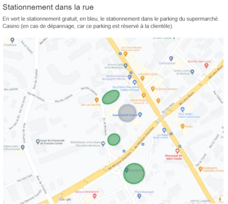 Le Montjoux, appartement calme, toutes commodités Besançon Esterno foto